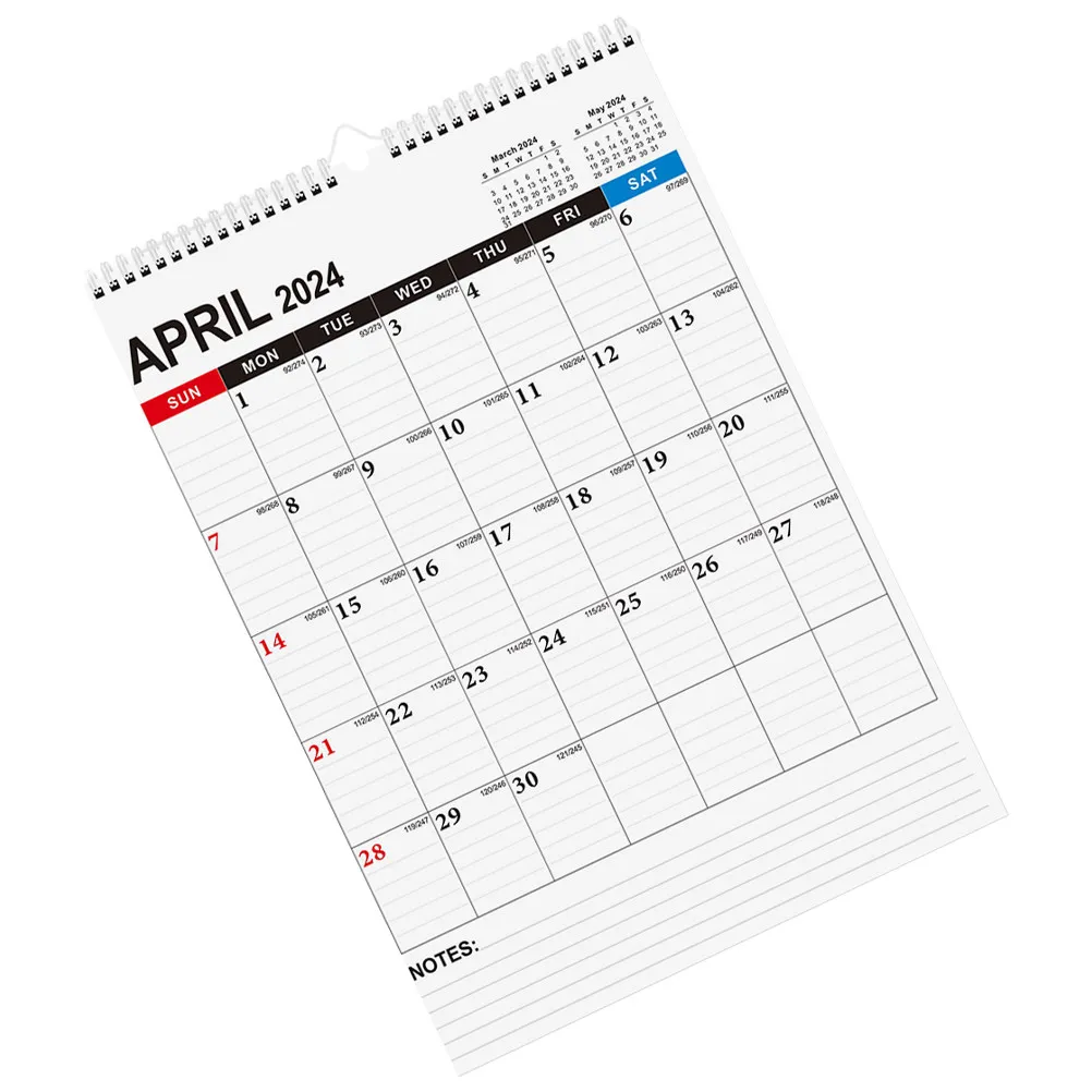 

2024-2025 Monthly Calendar Holiday Wall Calendar for Home Office Appointment Planner Sturdy Hanging Decor Use