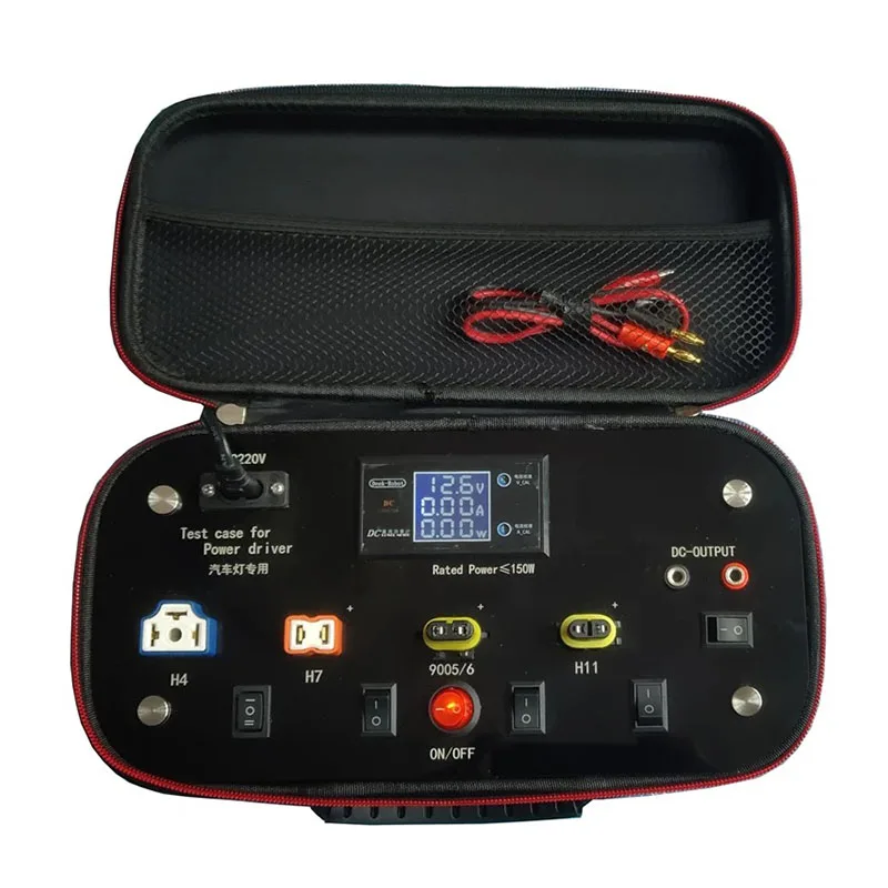 Light‑Duty Vehicle LED Headlight Demonstration Box Compact Hand‑Carried Tester For Salesman Lamp Presentation Needs