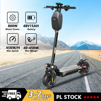 Electric Scooter 800W Motor 48V15Ah Battery Anti-Slip Design Offroad Scooter Electric 10-inch Tire City Fold Electric Skateboard
