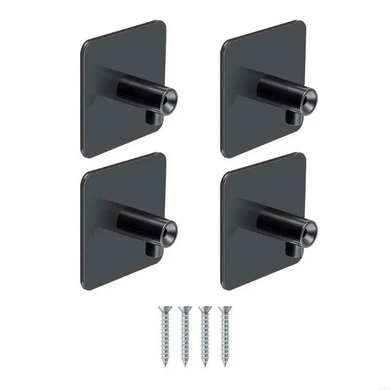 J6PE 4 Teile Effiziente Befestigungshaken Set Mixer Accessoires Hooks Stand Mixer Anhang Aufbewahrungshalter Abs Textur