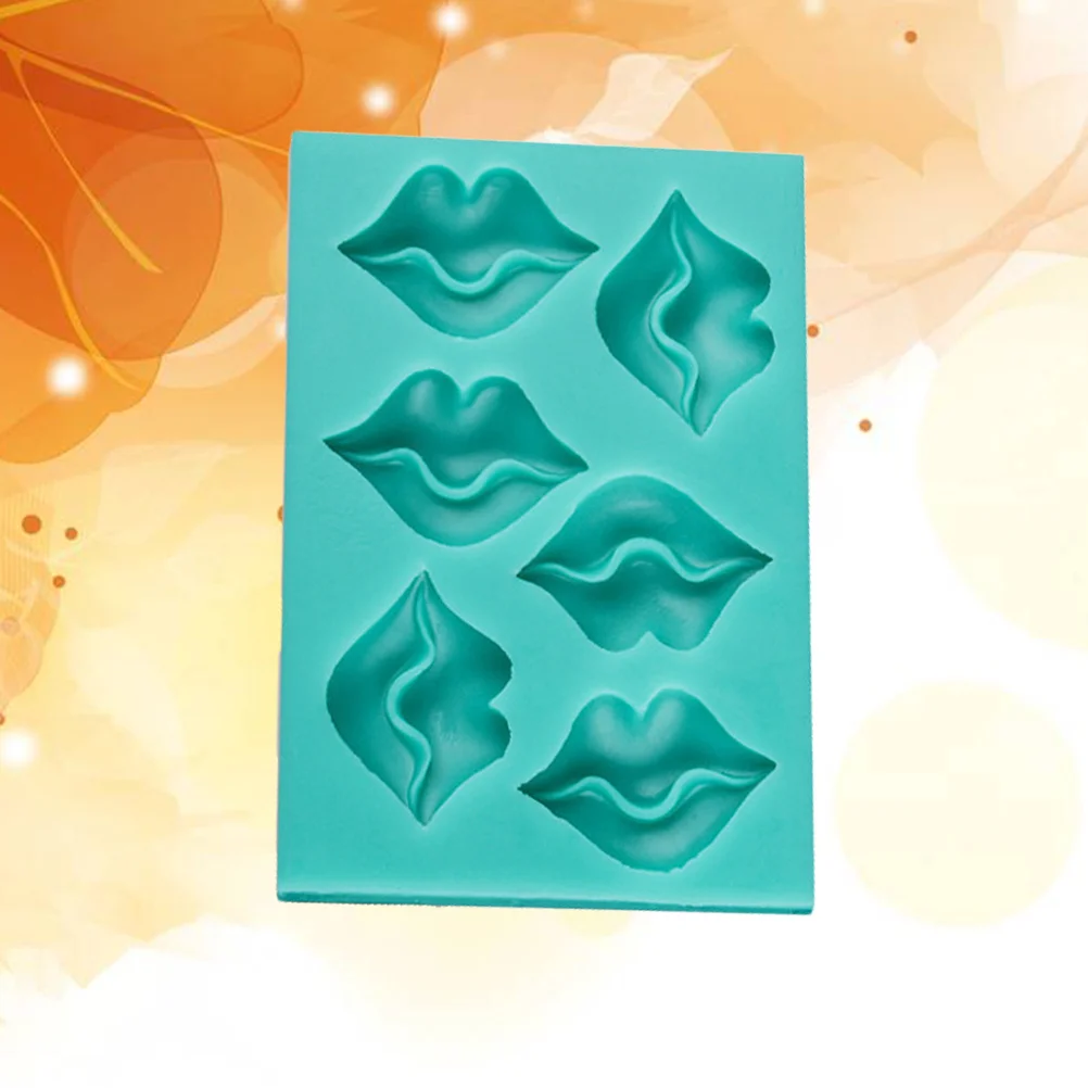 

Lip Shape Silicone Cake Mold Food Grade Baking Tray Oven Microwave Safe For Chocolate Mousse Jelly Dessert Tools