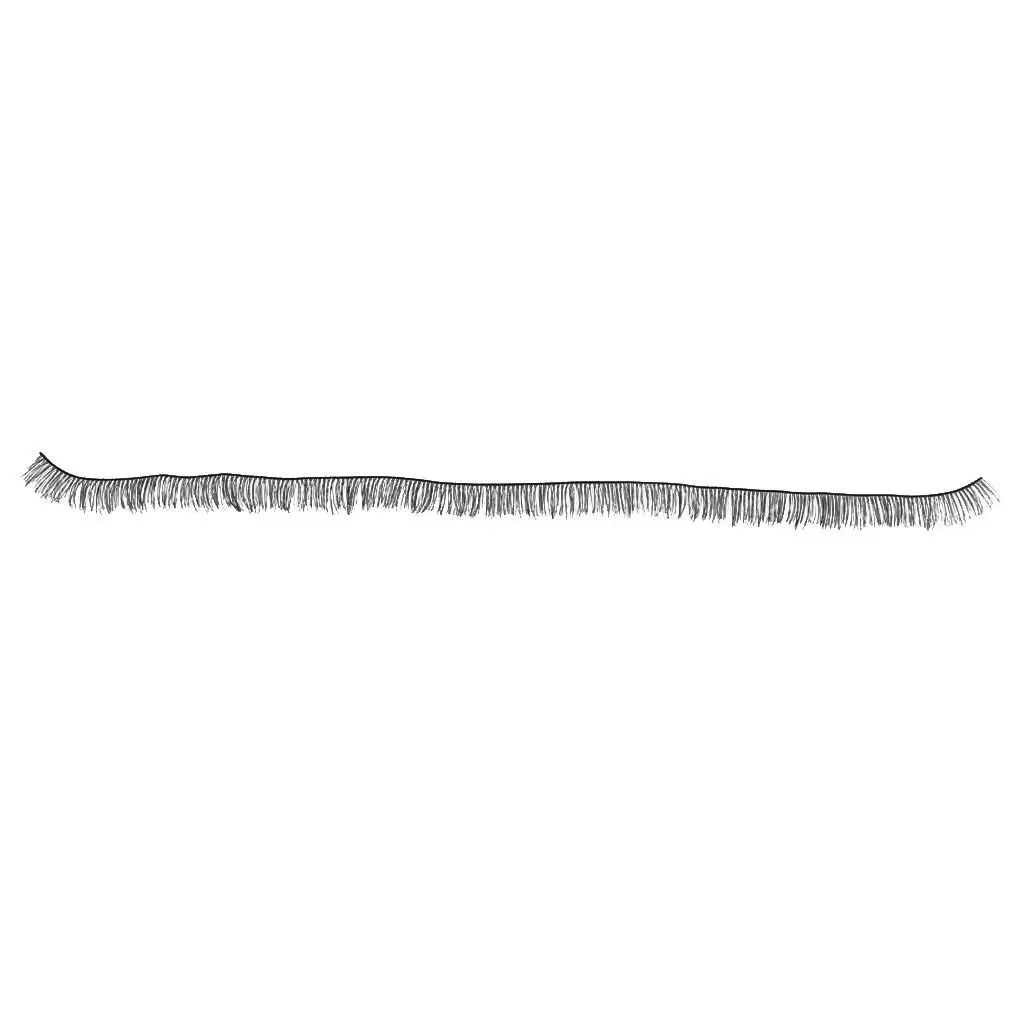DIY Dolls Eyelashes Woolen False Lashes Strip Accessory for BJD Dolls Makeup and Custom Design