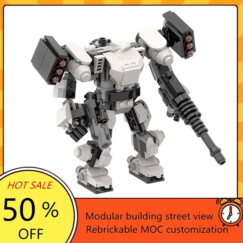 

302PCS Popular Space War Movie Model MOC Building Bricks Battle Mech Modular Technology Gifts Holiday Assemble Children Toy Suit