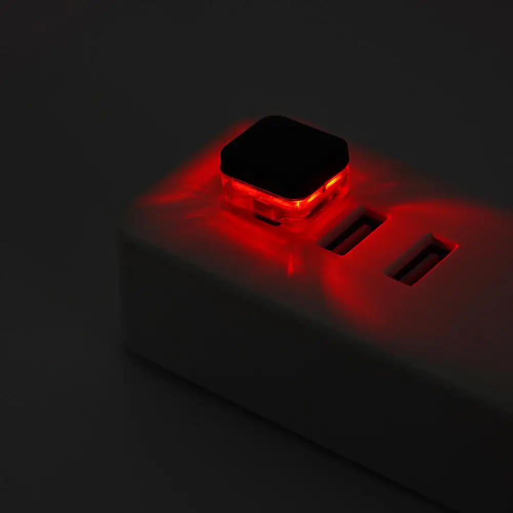 1 قطعة USB العالمي سيارة الداخلية المحيطة جو ضوء LED أضواء الإشارة السيارات القراءة مصباح الديكور اكسسوارات السيارات الداخلية