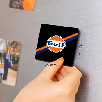 Magnety na ledničku se vzorem závodních aut G-Gulf, personalizované fotomagnety na ledničku, luxusní fotomagnety na ledničku 10 nejlepší prodej Buzo formule 1 - №6