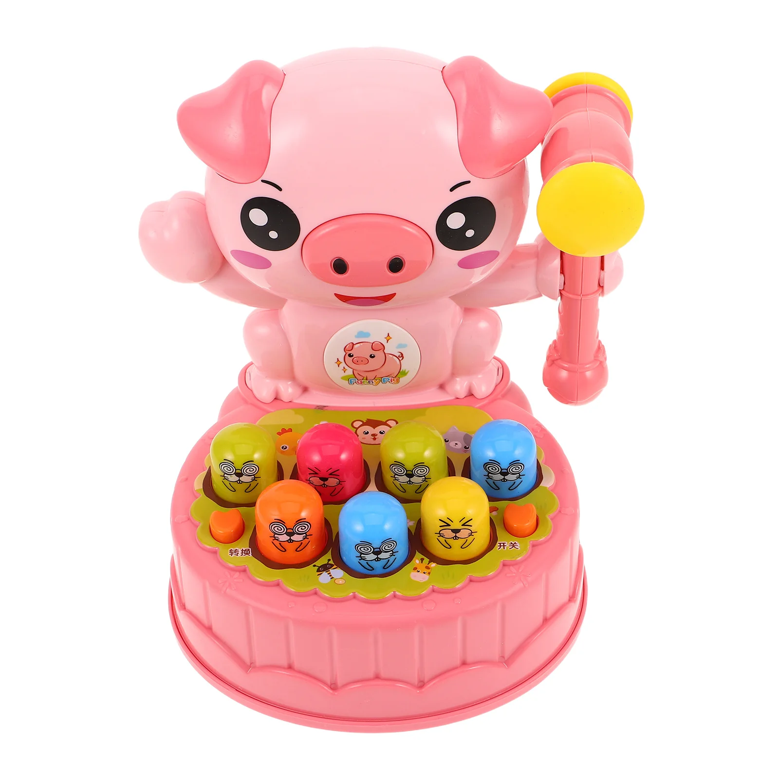 Interaktywna gra dla maluchów, gra edukacyjna dla dzieci, gra w uderzanie, kolorowe modele kretów, młotek, zabawki edukacyjne, prezenty.