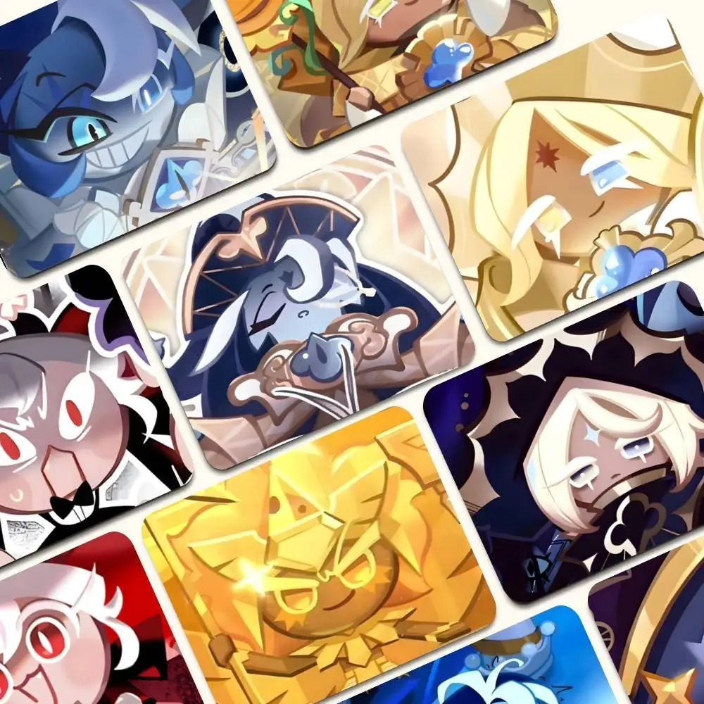 

Game C-Cookie Run Kingdom Rubber Small Thickened Mouse Pad Gaming Keyboard Table Mat Office Supplies Room Decor