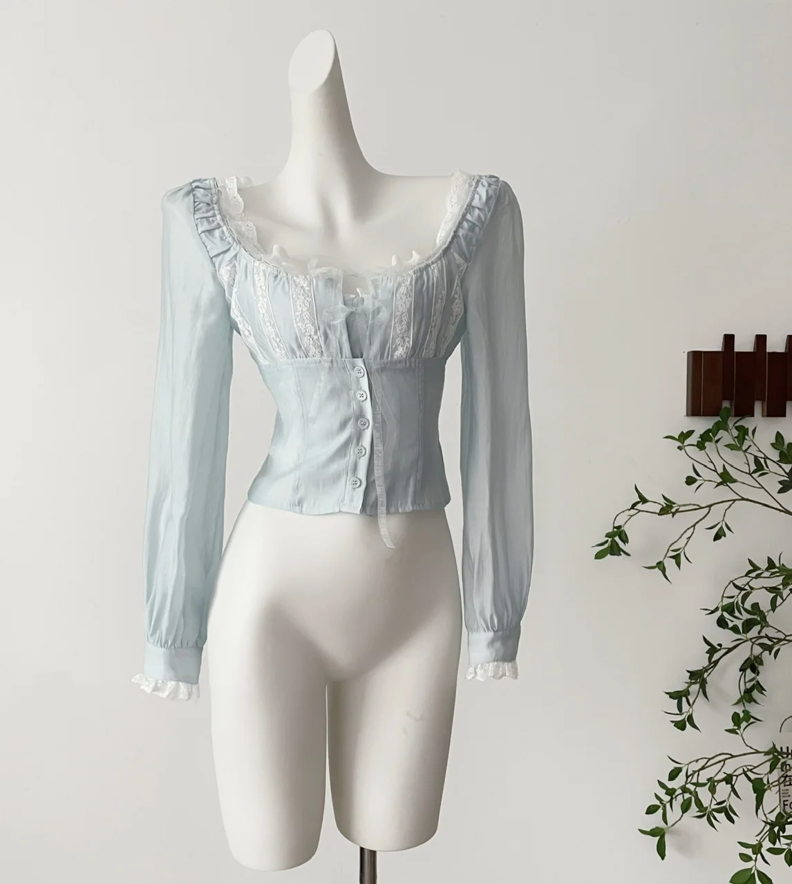 2025 summer design camisole vest lace ruffle edge shirt two-piece top