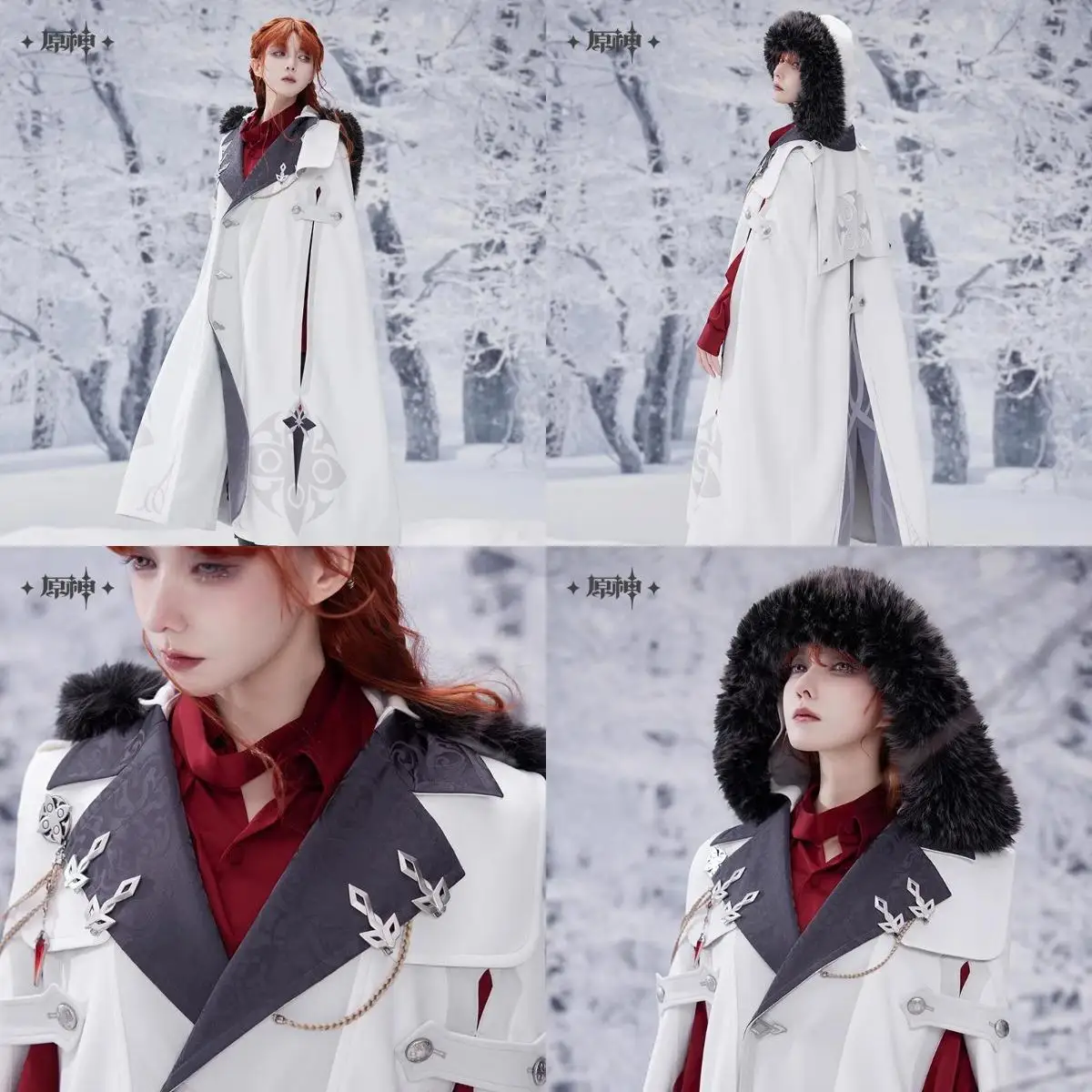 

[Official Merchandise] Pre-sale Genshin Impact Frost and Flame Series Fatui Harbingers Cloaks Ship in January 2026 Pre-order