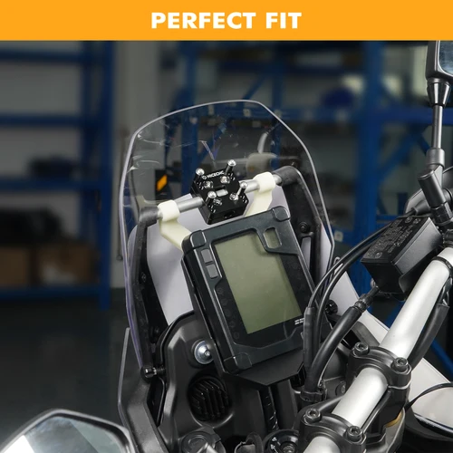 Imagen 2 del producto Soporte de navegador para Yamaha Tenere 700, soporte de montaje GPS de 12mm para BMW R1200GS R1250GS R1200 GSA R1250 GSA Adventure 14-22