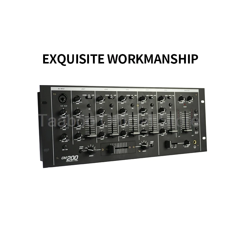 

Professional Sound Audio Mixer with Amplifier USB Bluetooth Integrated Sound Equalizer Mixing Console Dj Eequipment for Karaoke