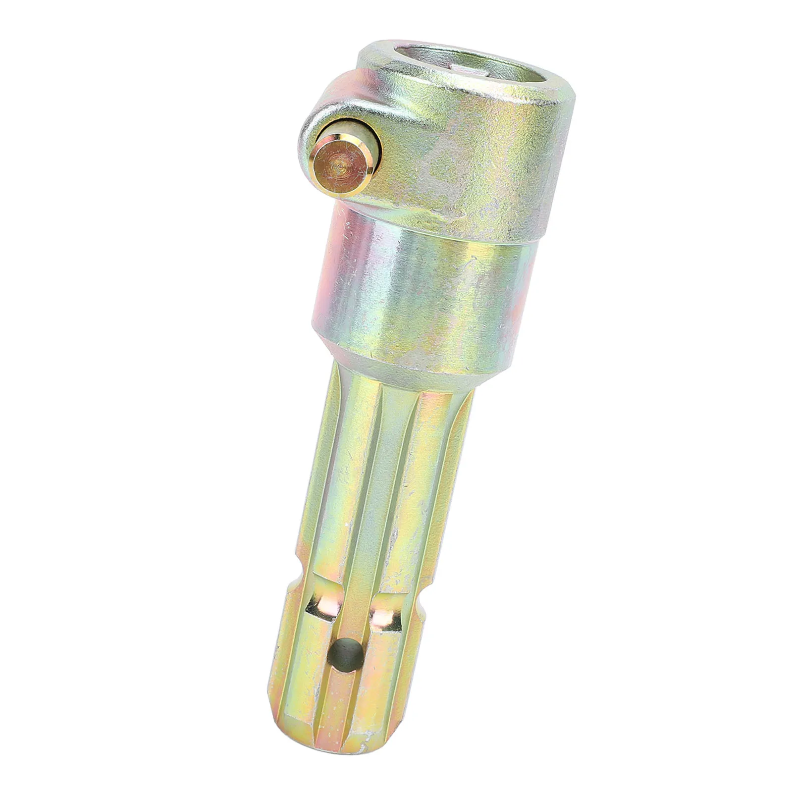 1-3/8in 6 Spline PTO Extender Adapter Male Female Quick Connect Metal Shaft Connector for Tractor