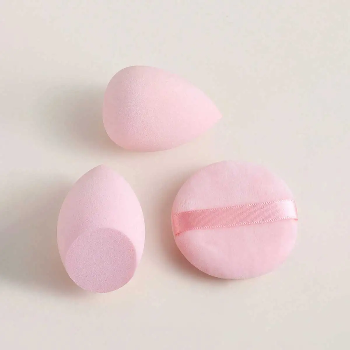 Set di pennelli per trucco multifunzionali da 12 pezzi: polvere, fard, fondotinta, ombretto, pennelli per contorno + spugna per trucco angolata, rotonda