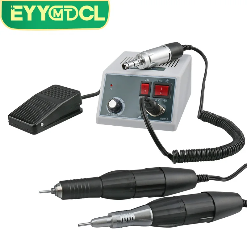 EYY Dental Hand Grinder Lab Marathon Micro Motor Dental Eletric Micromotor With 102/204/18 Polisher 35000RPM Oral Lab Equipment