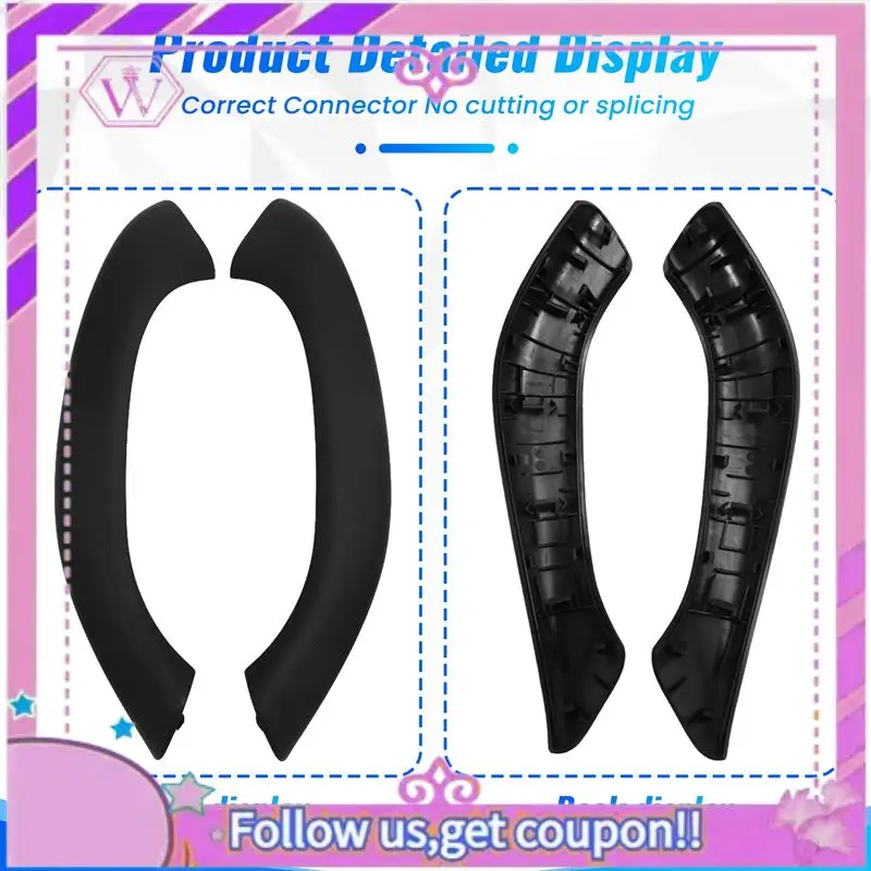 

Latest For BMW X1 X2 F48 F49 F39 2016-2020 Armrest Cover Replacement Modified Handle Cover Handle Outer Cover