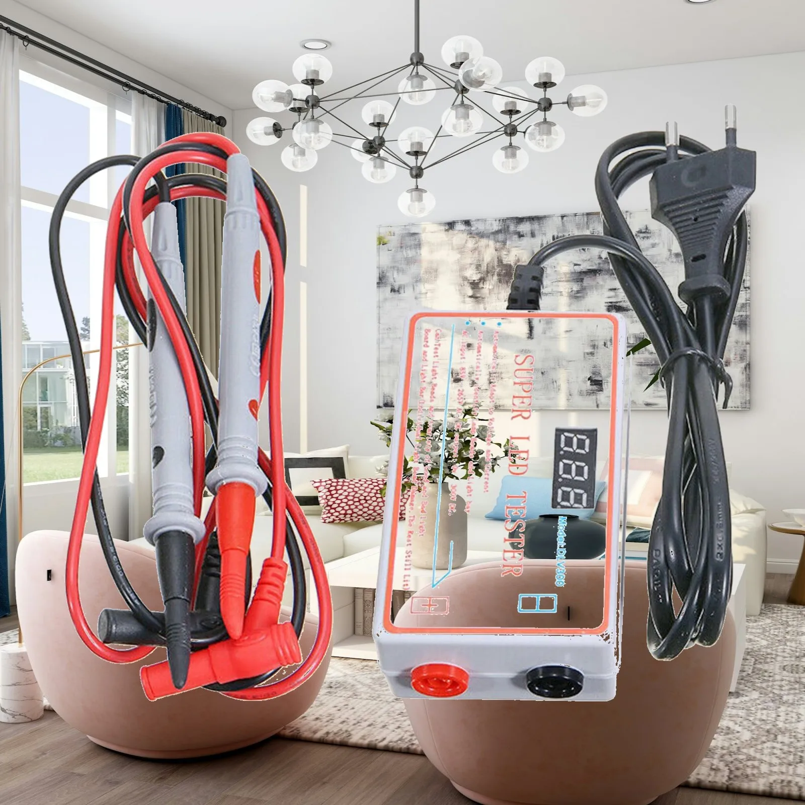 LED TV Backlight Repair Tool Portable Lamp Bead Tester Digital Light Strip Inspection Machine for Home Workshop