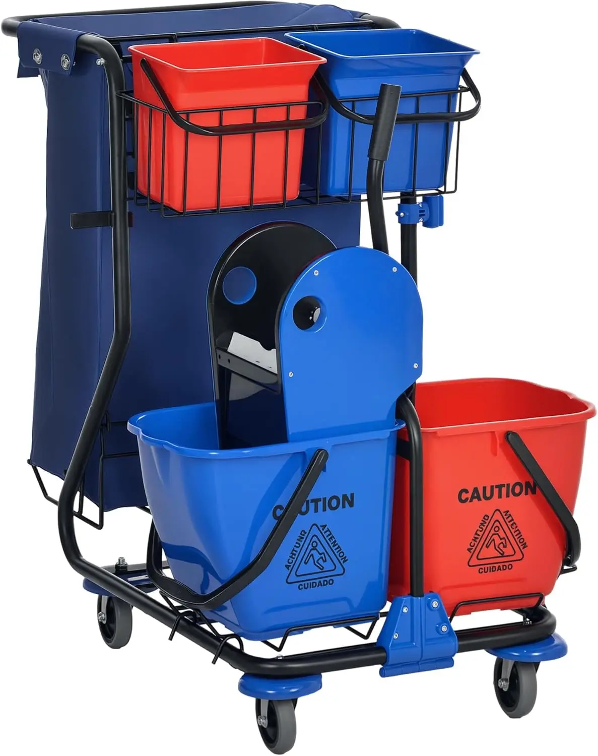 Secchi: Guida Completa per Scegliere il Carrello Pulizie Professionale Perfetto