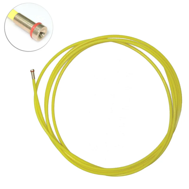

MIG MAG PTFE Liner 1.2-1.6 Welding Torch Wire Euro Connector 3. 10.8ft For Welding Equipment Tool Accessory Wholesale
