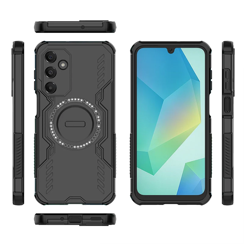 Lovers Magnetic Heat Dissipation Phone Case For Samsung Galaxy S25 Plus Ultra S25Edge A06 A36 A56 M56 Fall Prevention Shell