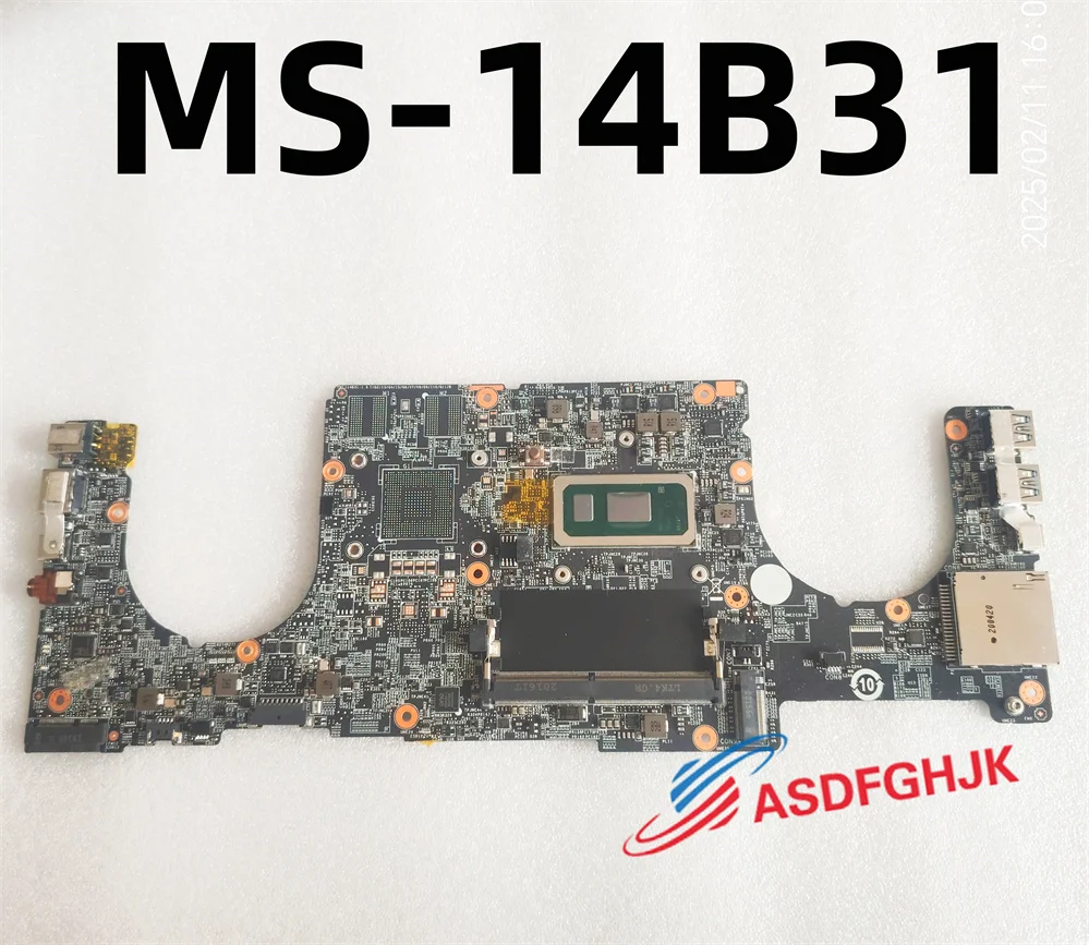 MS-14B31 FOR MSI Modern 14 A10M LAPTOP MOTHERBOARD WITH Core I5-10210U CPU TEST OK