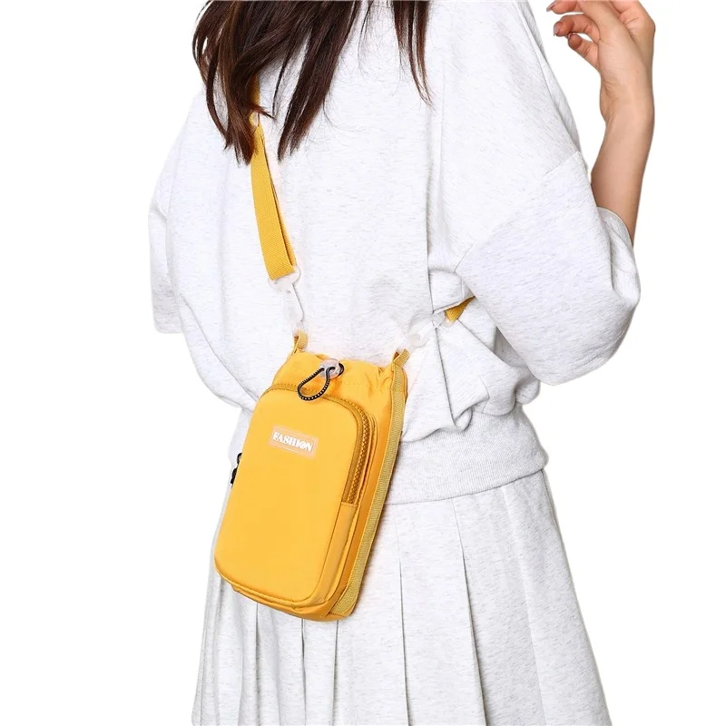 

Портативная и простая сумка для бутылки с водой, многофункциональная уличная сумка для мобильного телефона, универсальная сумка через плечо на шнурке