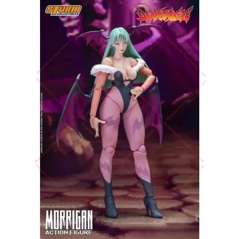 In Stock Original Storm Toys Darkstalkers Morrigan Aensland Anime Action Figures Collection Model Toys