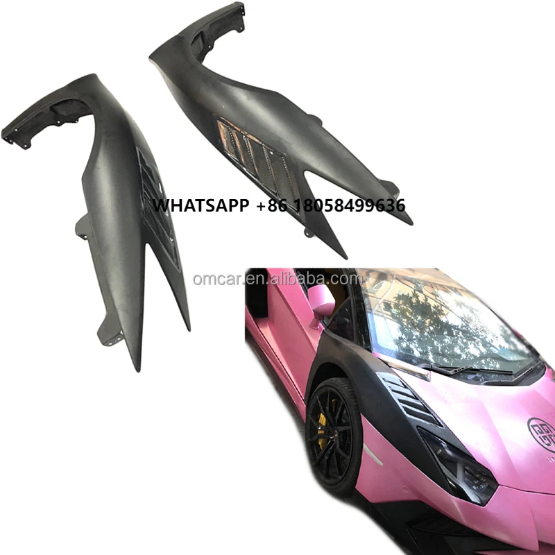 

Детали для ремонта автомобиля для Lp700, передние крылья из полууглеродного волокна, жалюзи, вентиляционное отверстие, комплект кузова для Lamborghini Aventador Lp700 Lp720 Lp750