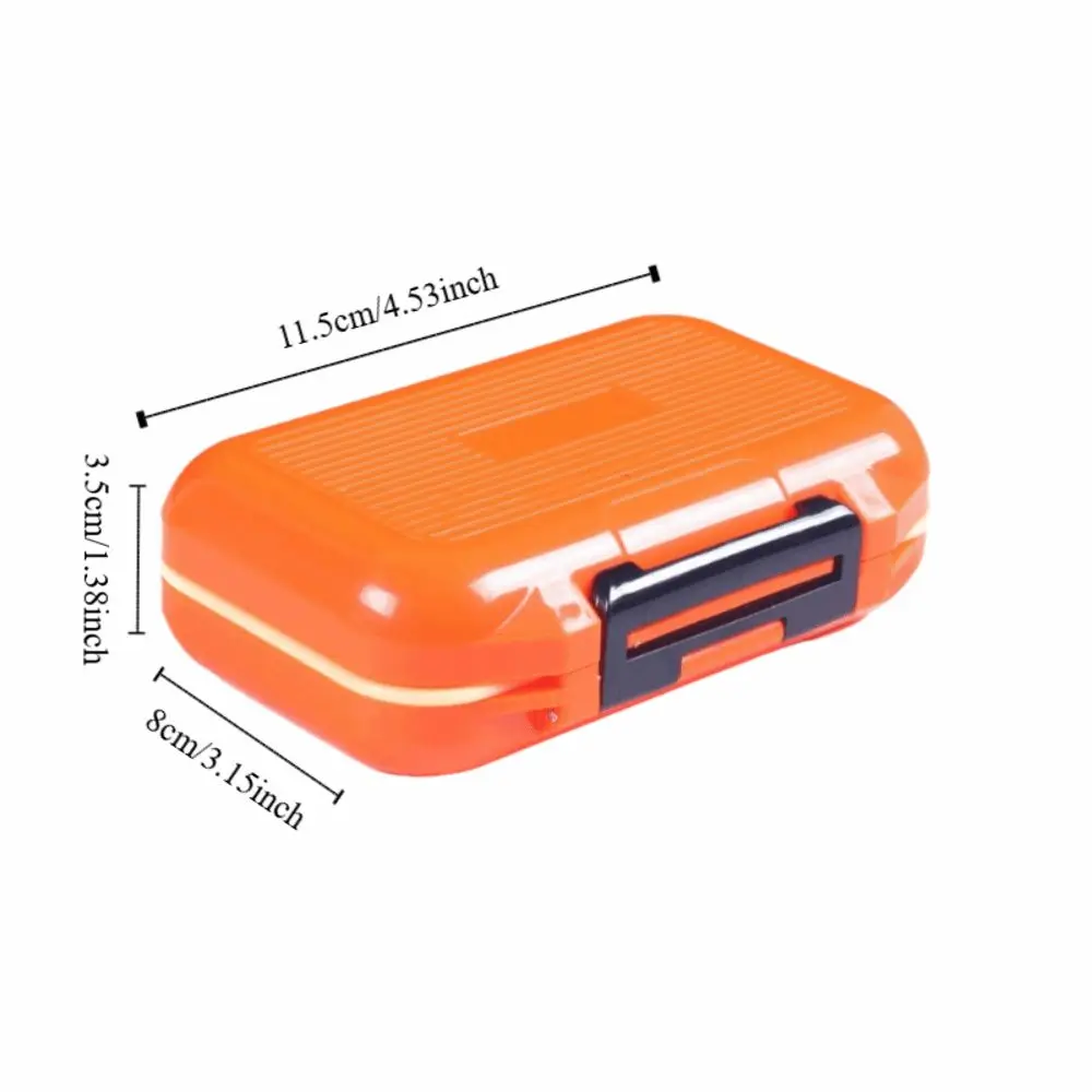 Caja de pesca impermeable con compartimentos y divisores para señuelos - imagen 4