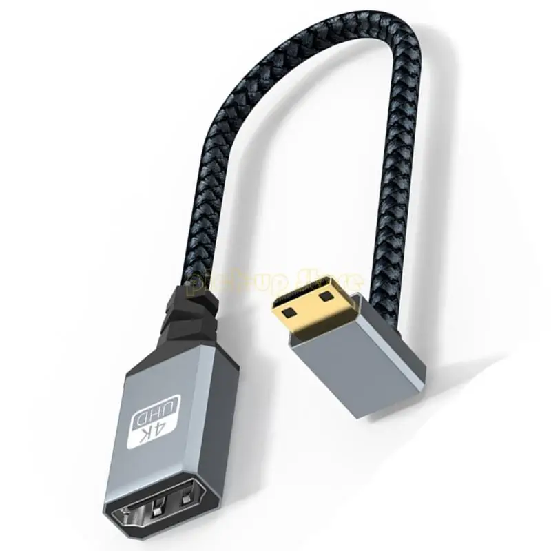 Q5WA ก้าวหน้าวิดีโออะแดปเตอร์ตัวผู้ตัวเล็กสำหรับวิดีโอ 4K แสดงความละเอียด 4K60Hz