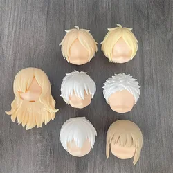 (only hair)GSC Clay Man Hair white model OB11 hair doll accessories