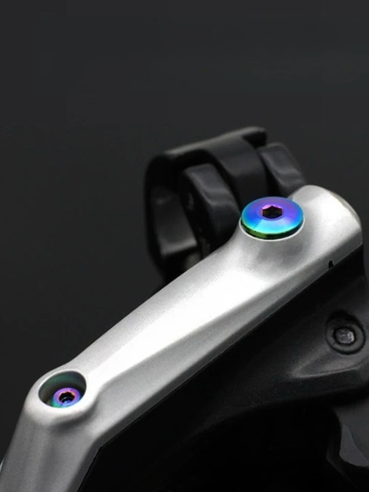 AliExpress NONE Mountain Bike Hydraulic Disc Brake Master Cylinder Cover Retaining Screw XT Brake Bleed and Fluid Replacement Titanium Screw