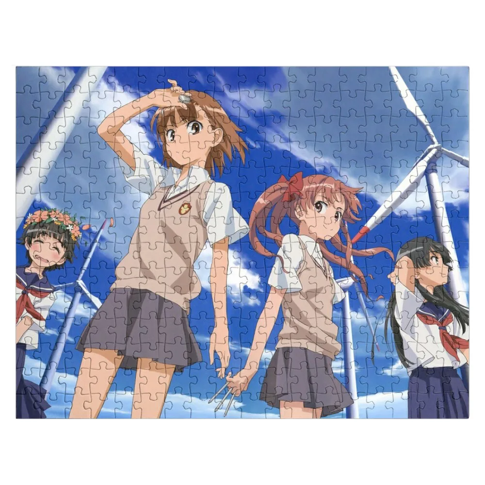 

Toaru Kagaku - Group Jigsaw Puzzle Wooden Adults Custom Gifts Iq Wood Photo Personalized Puzzle