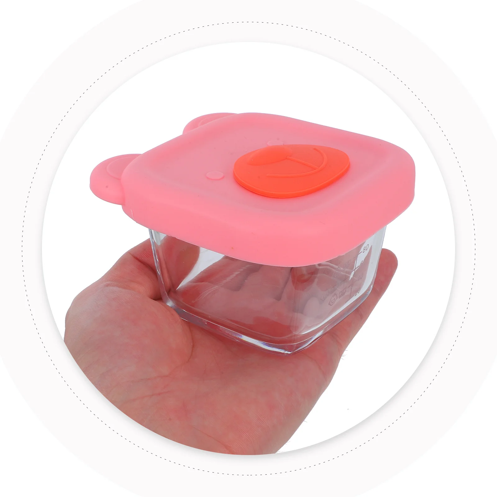 

Food Preservation Box Safety Bowl with Cover Kitchen Educational Tableware