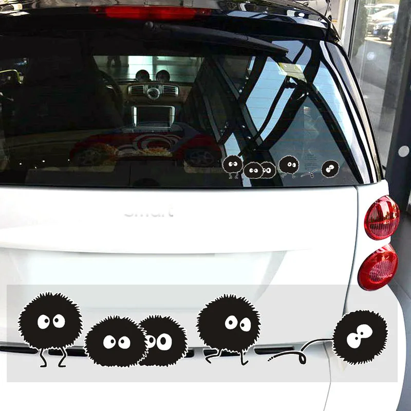My Neighbor Totoro Cartoon Anime Car Stickers Personalized Funny Decals for Motorcycle Body Modification Decor