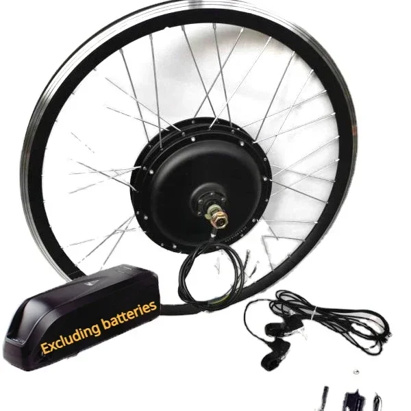 

48v/60v 1500w 2000w 3000w Electric Bicycle Rear Hub Motor Conversion Kit With Fat Ebike Tire Electric Bicycle Kit