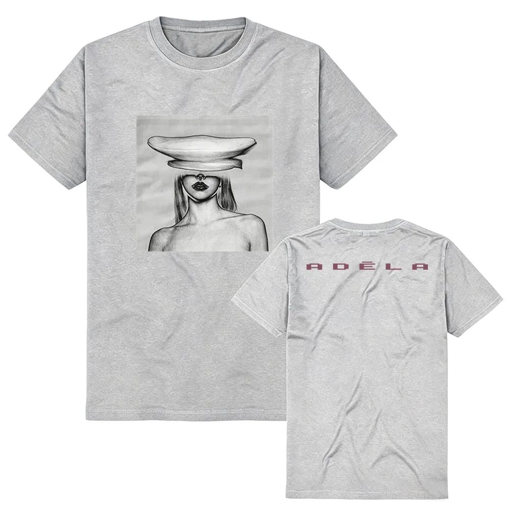 Adela ADÉLA KGB Big Hits T-Shirt Unisex Streetwear Cotton Summer Short Sleeve Casual Tshirts Soft Casual O-neck Female Clothing