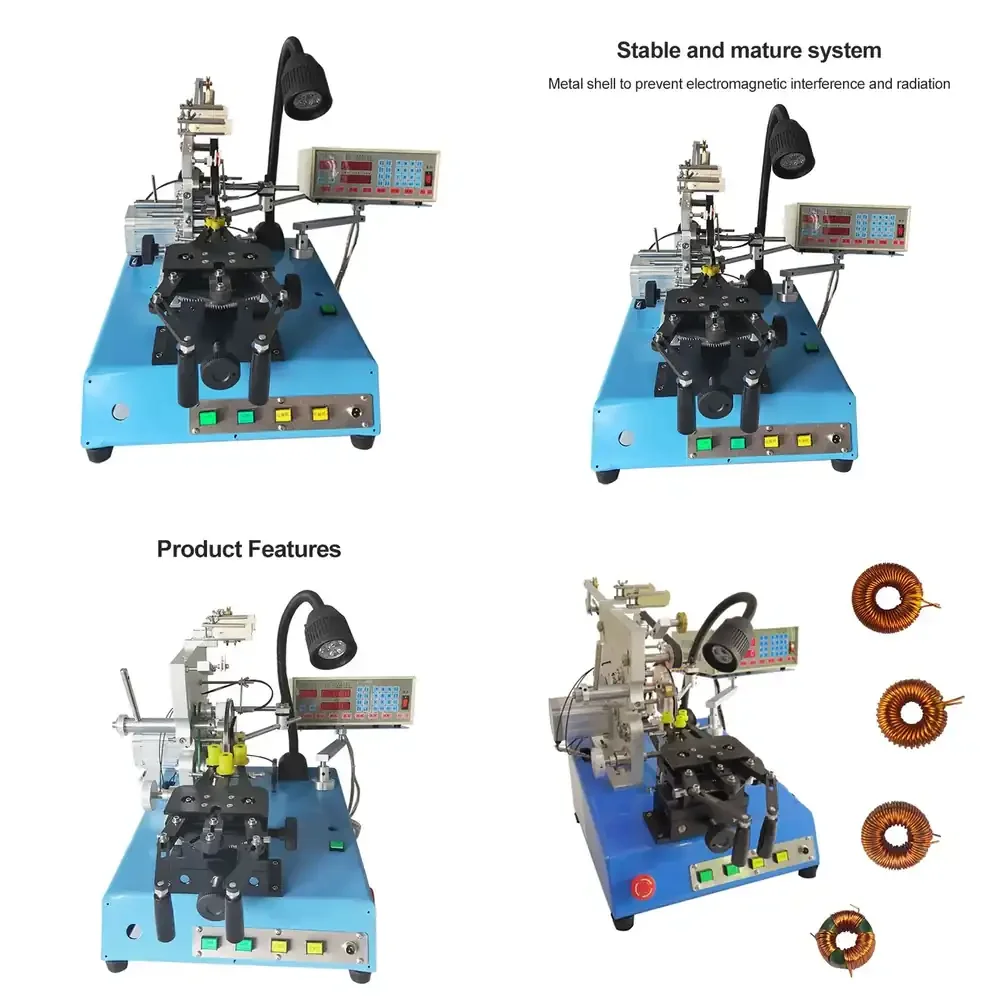 Core Toroidal Belt Type Ring Winding Machine,Toroidal Transformer Inductance Transformer Winding Machine