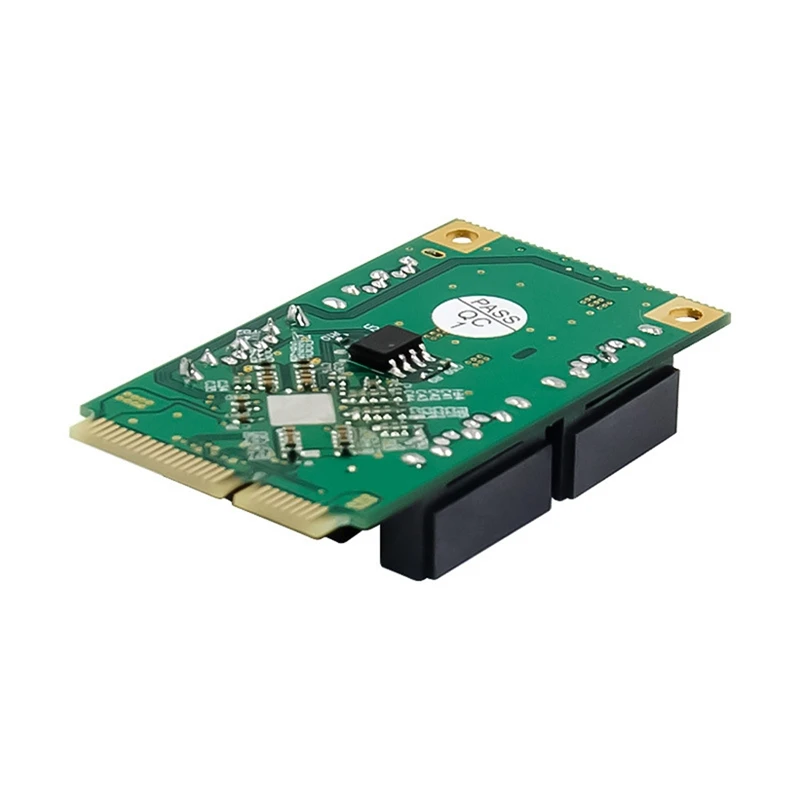 

HOT-Pcie к 4 портам SATA3.0 6 Гбит/с Карта адаптера жесткого диска Mini PCI Express к SATA 3,1 контроллерная Плата расширения