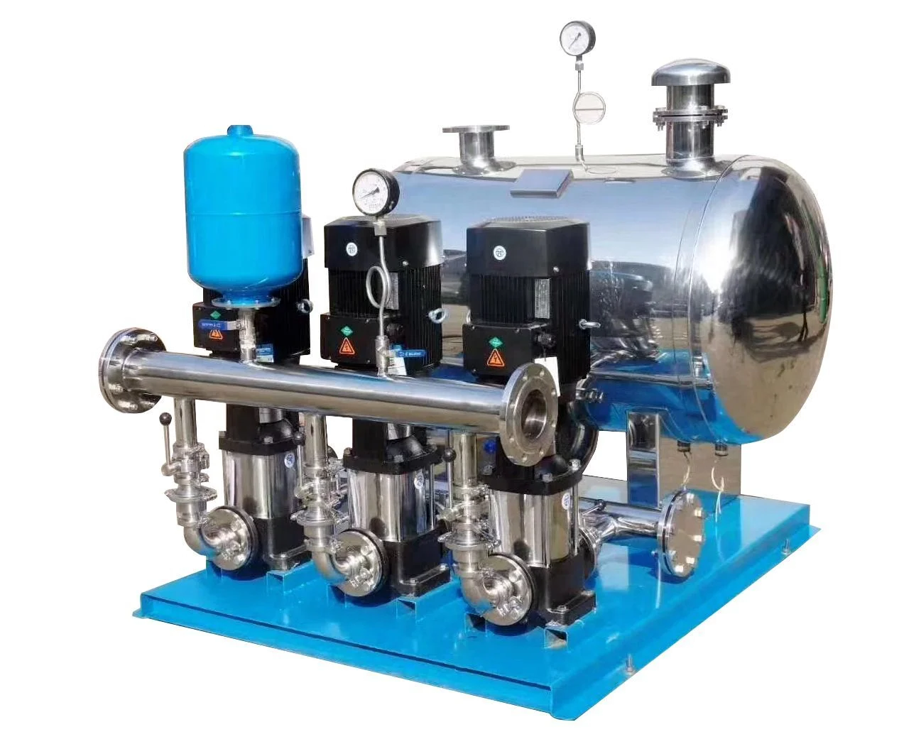 Constant pressure variable frequency tap water booster equipment pressure pump