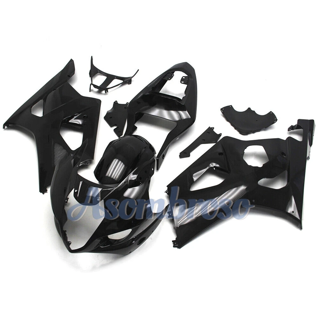 Upmarket fairing kit Fit for GSXR1000 2003 2004 k3 k4 GSX-R1000 03 04 Gloss Black Bodywork Cover