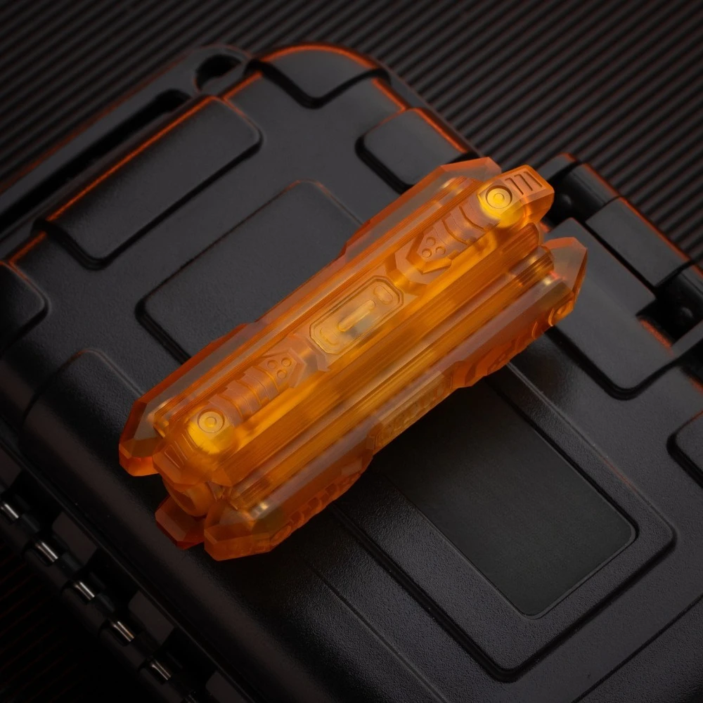 MHEDC New Fast Titanium Zirconium Material Railgun Composite Mechanical Magnetic Fingertip Card Pushing Decompression Toy