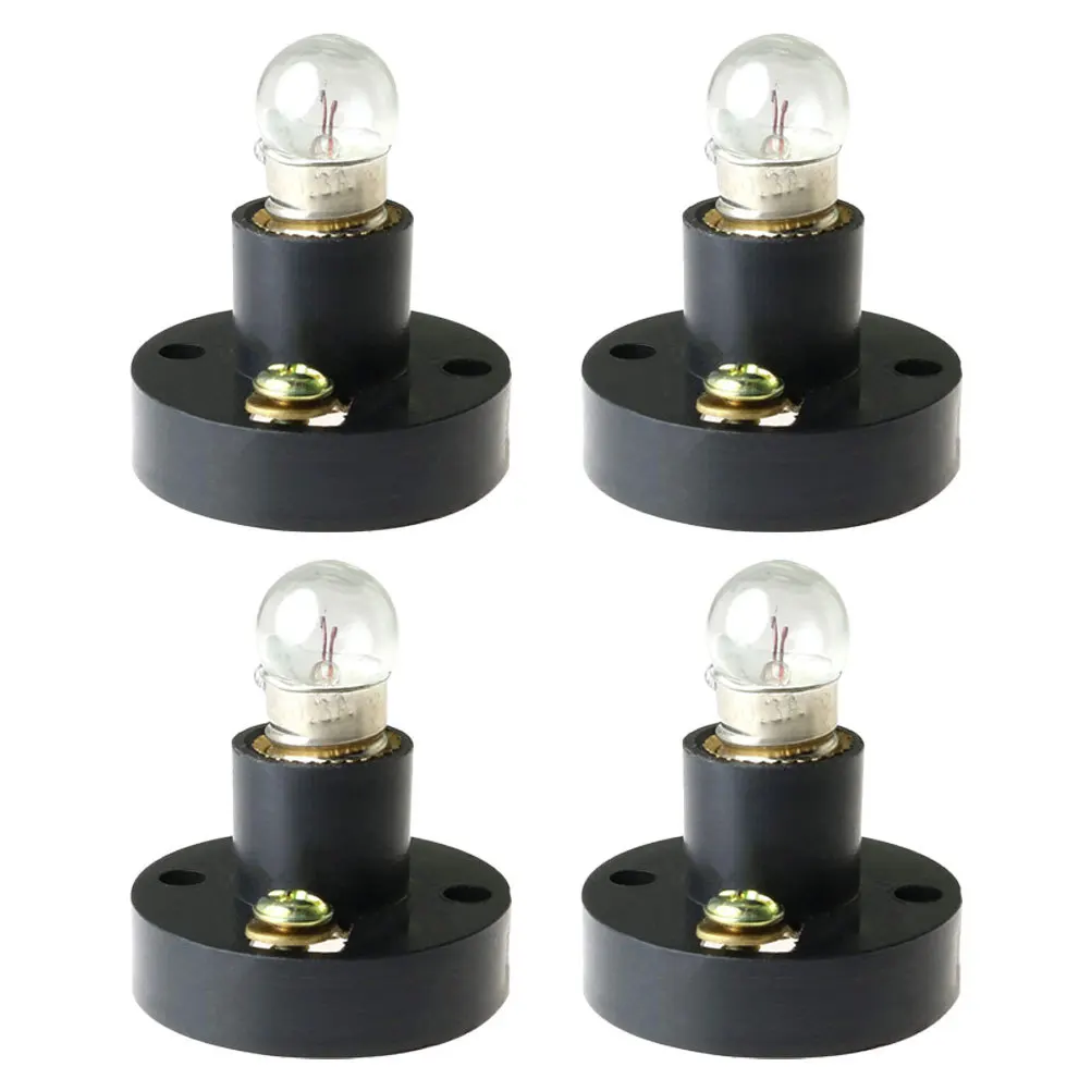 1Set Screw Lamp Holder Light Bulb Base Plastic Material Sturdy for DIY Projects Student Experiment Lighting Accessories