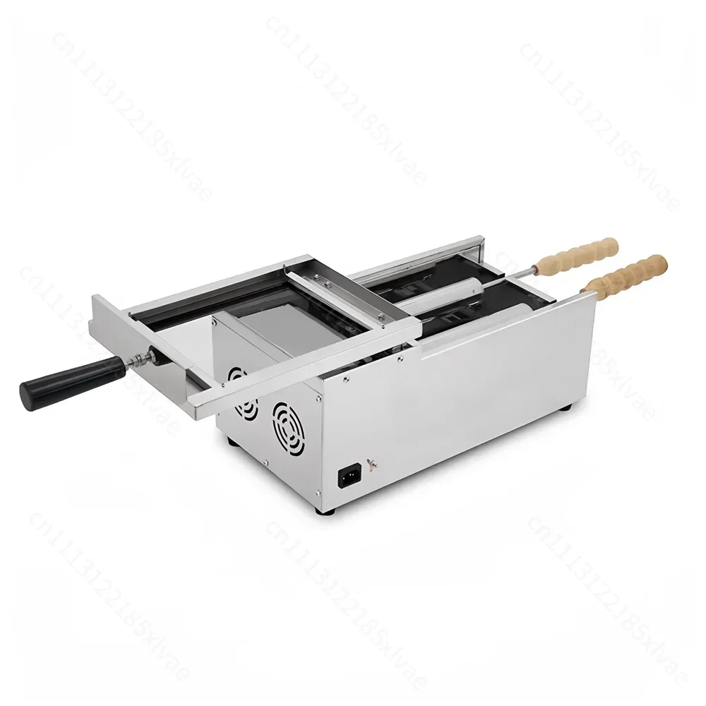For Commercial Chimney Cake Oven, Ice‑Cream Bread Cone Baker, Hungarian Roll Baking Machine for Snack Food Processing