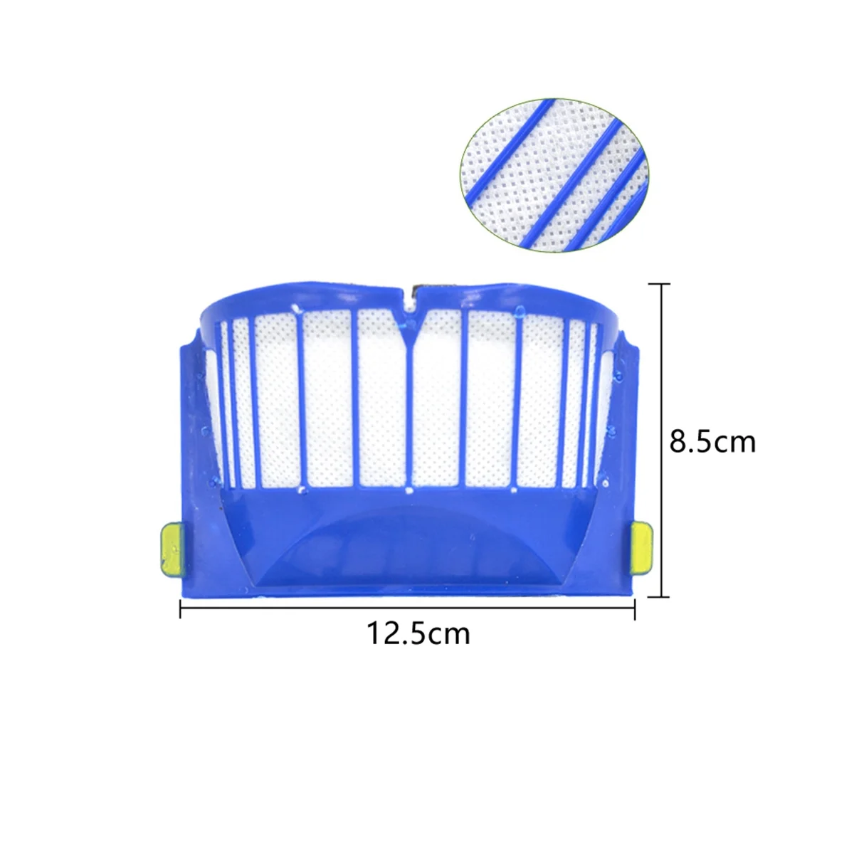 Untuk 600 seri 605 615 616 620 621 631 651 650 690 Filter HEPA sisi utama sikat penyedot debu robot bagian