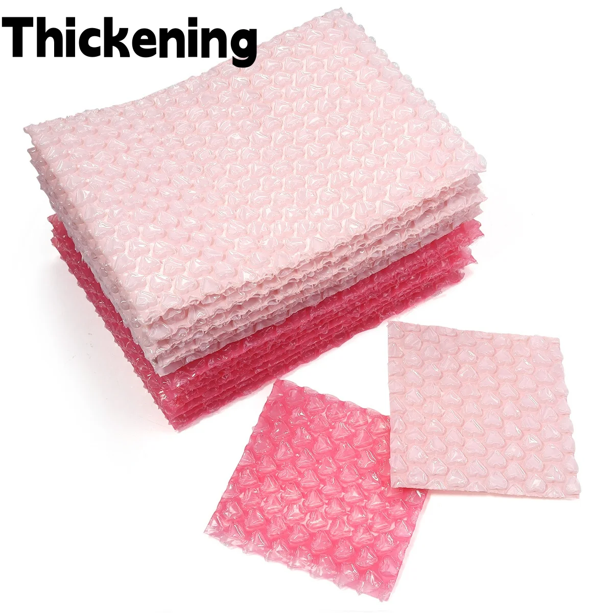 

10 шт./лот, розовые утолщенные почтовые пакеты-конверты с пузырчатой пленкой, водонепроницаемые, ударопрочные, с защитой от ударов