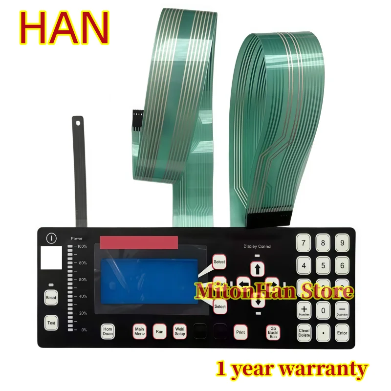 New For Branson 2000xe 40KHz 800W  Membrane Keyboard Button Keypad Protective Film