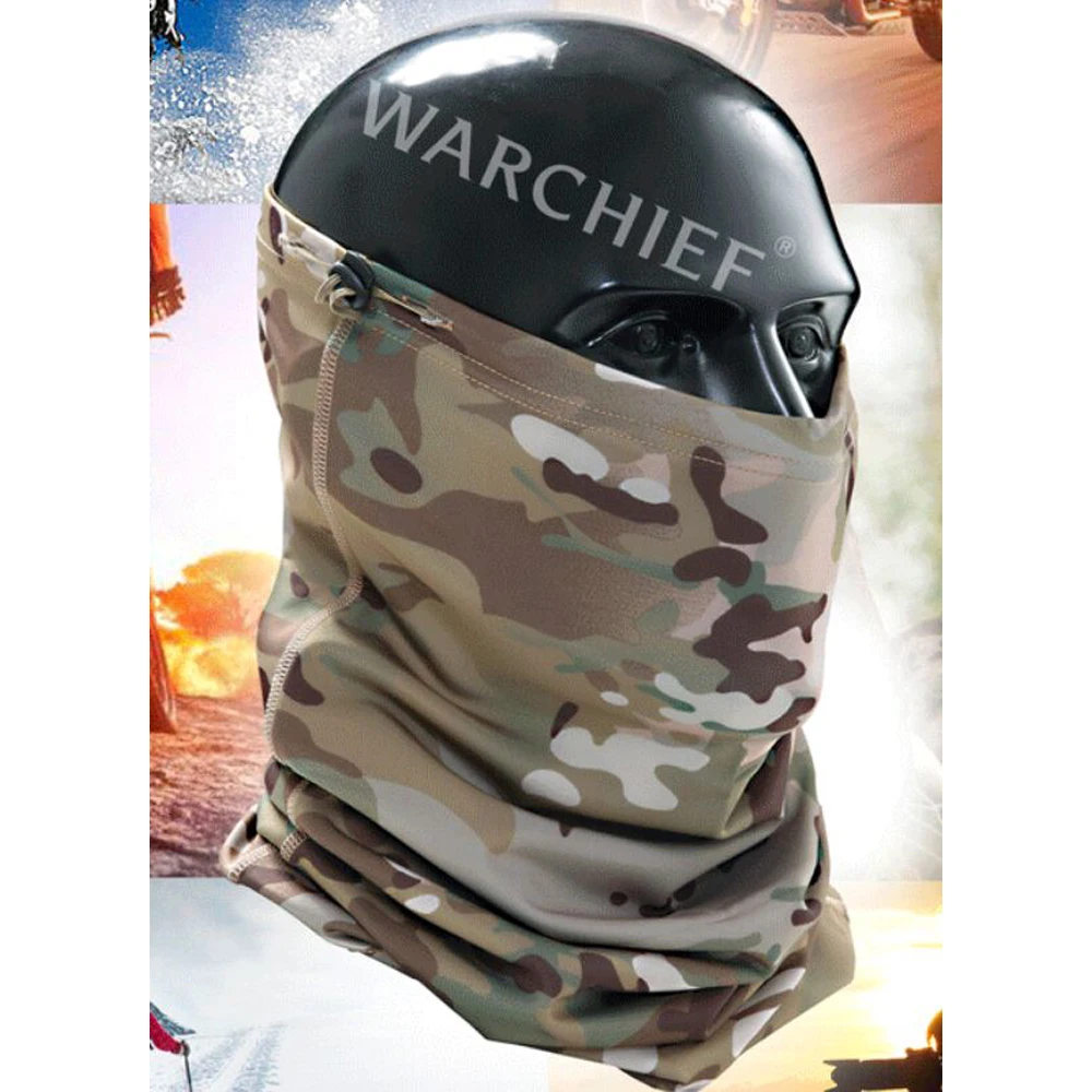 Warchief Multicam Scarf Ring Scarves MC Camo Breathable Quick-dry Neck Warmer Camo Headband Shawl Cycling Hunting Tube Scarf