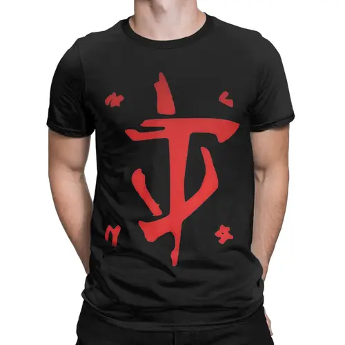 Imagen 2 del producto Camisetas de juego Dooms Slayers para hombre, camisetas divertidas de algodón 100% de edades oscuras, camiseta de manga corta con cuello redondo, camisetas Idea de regalo