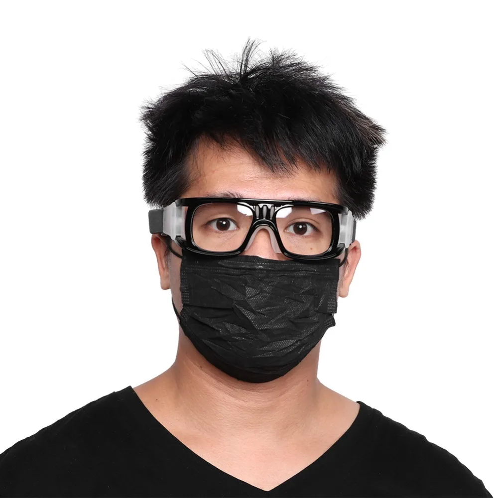 

Спортивные очки на открытом воздухе с регулируемым ремешком, противоударные линзы, защитные спортивные очки, защитные очки, футбольные тренировки