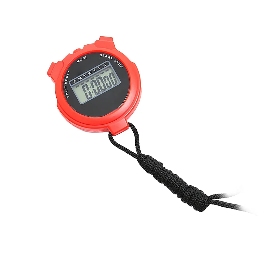 Digital Sport Stopwatch Fitness Timer Professional Timing Equipment High Precision Sports Timer Chronograph Devices